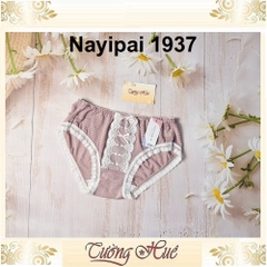 Quần Lót Nữ Nayipai 1937 Ren Ôm Mông Lưng Vừa.