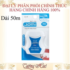 Chỉ Nha Khoa Jomi Dental Floss Hương Bạc Hà - 50m.