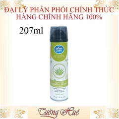 Kem Cạo Lông White Rain Sensitive Shave Cream With Aloe Vera - 207ml