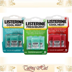 Ngậm Thơm Miệng Listerine Pocket Paks - Vỉ/3 Cái ( Lựa chọn mùi )