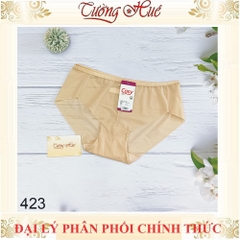Quần Lót Nữ Cosy 423 Quần lót không viền may lưng vừa màu trơn.
