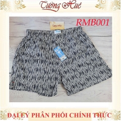 Quần Đùi Nam Mặc Nhà R'Mode RMB001 Kate Thái Mềm Mịn Chống Nhăn Thoáng Mát Họa Tiết Ngẫu Nhiên
