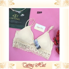 Áo bra Sharedackab 8809 dây mảnh tẻ đôi 3 lỗ.