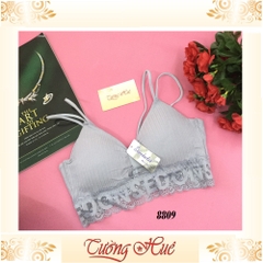 Áo bra Sharedackab 8809 dây mảnh tẻ đôi 3 lỗ.