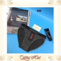 Quần lót nam Jackies 666 thun siêu co giản 6 chiều.