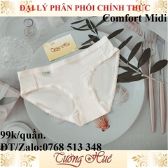 Quần lót nữ Triumph Sloggi Comfort Midi quần cotton trơn.