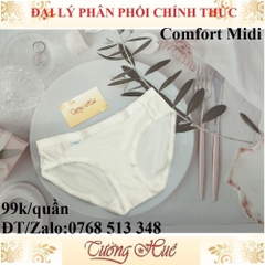 Quần lót nữ Triumph Sloggi Comfort Midi quần cotton trơn.