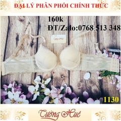 Áo lót nữ Lovely 1130 áo ngực ren nâng lưng bảng to 4 nức cài.