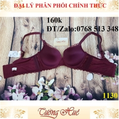 Áo lót nữ Lovely 1130 áo ngực ren nâng lưng bảng to 4 nức cài.