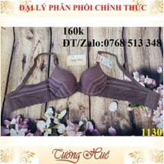Áo lót nữ Lovely 1130 áo ngực ren nâng lưng bảng to 4 nức cài.