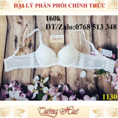 Áo lót nữ Lovely 1130 áo ngực ren nâng lưng bảng to 4 nức cài.