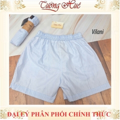 Quần Đùi Nam Vilani Họa Tiết Mặc Nhà Vải Cotton Mềm Mát Thoải Mái