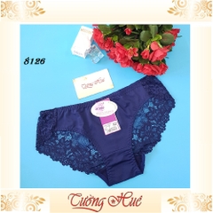 Quần lót nữ annie QE 8126 trơn phối ren phía sau