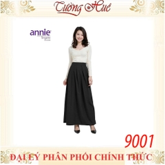Váy chống nắng annie cotton màu đen thời trang form rộng dễ mặc siêu bền