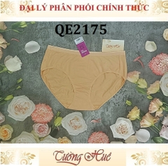 Quần lót nữ Annie QE2175 Trơn Cotton Lưng Vừa.
