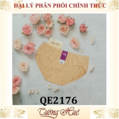 Quần lót nữ Annie QE2176 Trơn Cotton Lưng Vừa.
