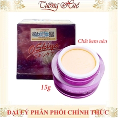 Kem Dưỡng Trắng Da OSHIYA Ngày và Đêm - 15g - Tím