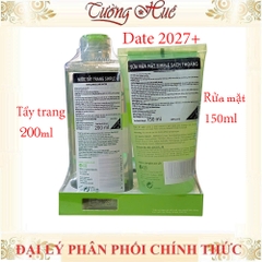Combo Sữa Rửa Mặt 150ml + Tẩy Trang Simple 200ml
