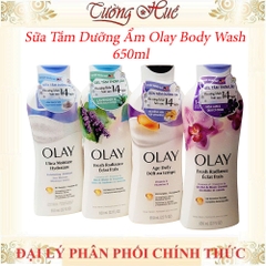 Sữa Tắm Dưỡng Ẩm Olay Body Wash Nhiều Mùi Lựa Chọn - 650ml