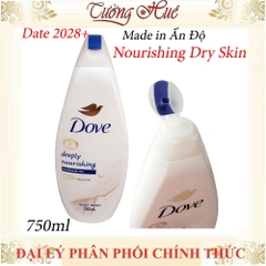 Sữa Tắm Dưỡng Ẩm Dove Đức Nhiều Mùi - 750ml
