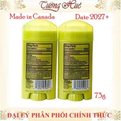 Lăn Khử Mùi Nữ BAN Inisible Solid Antiperspirant Deodorant - 73g (Có Lựa Chọn)