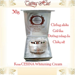 Kem Cessna dưỡng trắng da, giữ ẩm, chống nhăn, chảy xệ - Bạc - 30g