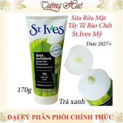 Sữa Rửa Mặt Tẩy Tế Bào Da Chết St.Ives Hàng Mỹ Nhiều Mùi Lựa Chọn - 170g