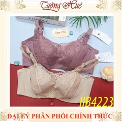 Áo lót nữ Wacoal IIB4223 có gọng nâng vừa size lớn ren mềm