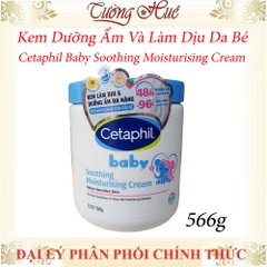 Kem Dưỡng Ẩm Và Làm Dịu Da Bé Cetaphil Baby Soothing Moisturising Cream - 566g