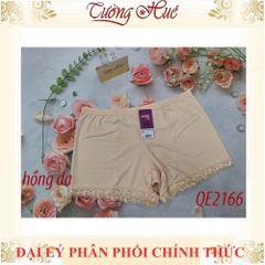 Quần Đùi Mặc Váy annie 2166 Ngắn Thun Lạnh Viền Phối Ren