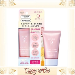 Serum dưỡng da, chống nắng Senka dạng CC 3in1 - 40g