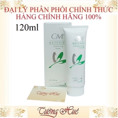 Sữa Rửa Mặt ChiuMien Dưỡng Trắng Da CM Whitening Cleansing Foam - 120ml