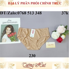 Quần lót nữ Cosy HCE 230 trơn lưng cao.
