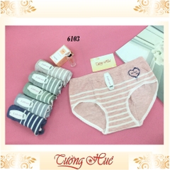 Quần lót nữ Linh San 6103 quần form cao nguyên mông tim MÀU NGẪU NHIÊN.