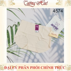 Quần lót nữ annie 4574 Quần lót su đúc lưng cao bao phủ nguyên mông không viền may