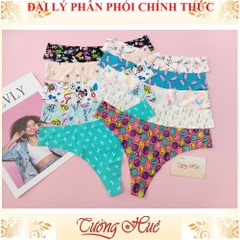 Quần lót nữ lọt khe su họa tiết freesize MÀU NGẪU NHIÊN.