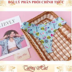 Quần lót nữ lọt khe su họa tiết freesize MÀU NGẪU NHIÊN.