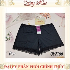 Quần Đùi Mặc Váy annie 2166 Ngắn Thun Lạnh Viền Phối Ren