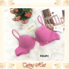 SALE SALE SALE - Áo lót nữ Wacoal WB 5894 trơn phối ren đính hạt.