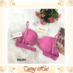 SALE SALE SALE - Áo lót nữ Wacoal WB 5894 trơn phối ren đính hạt.