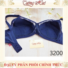 Áo Lót Nữ Thái Lan ONONO TB3200 Không Gọng Không Mút Phối Ren 2 Móc Cài