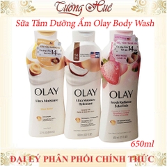 Sữa Tắm Dưỡng Ẩm Olay Body Wash Nhiều Mùi Lựa Chọn - 650ml