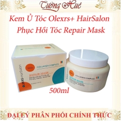 Kem Ủ Tóc Olexrs+ HairSalon Phục Hồi Tóc Repair Mask - 500ml