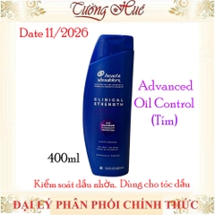 Dầu Gội Ngừa Gàu Mỹ Head & Shoulders 2in1 Clinical Strength Shampoo - 400ml (Có Lựa Chọn)