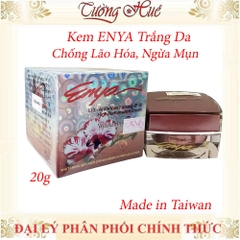 Kem ENYA Trắng Da, Chống Lão Hóa, Ngừa Mụn - 20g (Enya Hoa Đào)