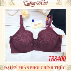 ÁO LÓT THÁI LAN CAO CẤP ONONO TB8400 ÁO CÓ GỌNG MÚT ÉP MỎNG SIZE TO 3 MÓC CÀI