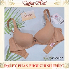 Áo lót nữ Bon Bon BV35167 áo ngực trơn mút mỏng vừa, lưng bảng to.