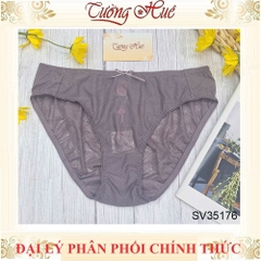 Quần Lót Nữ Bonbon SV35176 Lưng Vừa Dệt Hoa Văn Điểm Xuyến Nơ