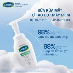 Sữa rửa mặt bọt siêu mềm mịn CETAPHILSOOTHING FOAM WASH 200ML
