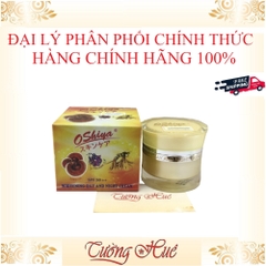 Kem Dưỡng Trắng Da OSHIYA Collagen - Linh Chi - Đông Trùng Hạ Thảo - 20g.